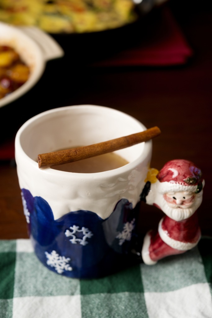 Warmed Mulled Apple Cider is made from a dry mix you can prepare in bulk.