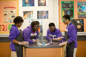Chemistry lab at Kenilworth. Photo by Lawles Bourque