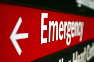 The emergency room