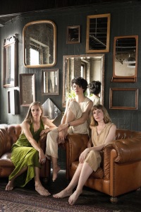The creators of Women In Clothes. Heidi Julavits, Leanne Shapton, & Sheila Heti (L to R).  Photograph by Gus Powell.