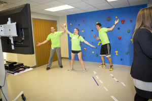 The new Translational Research Clinic for Children has space for interactive video games, high-tech exercise facilities and demonstration kitchens.