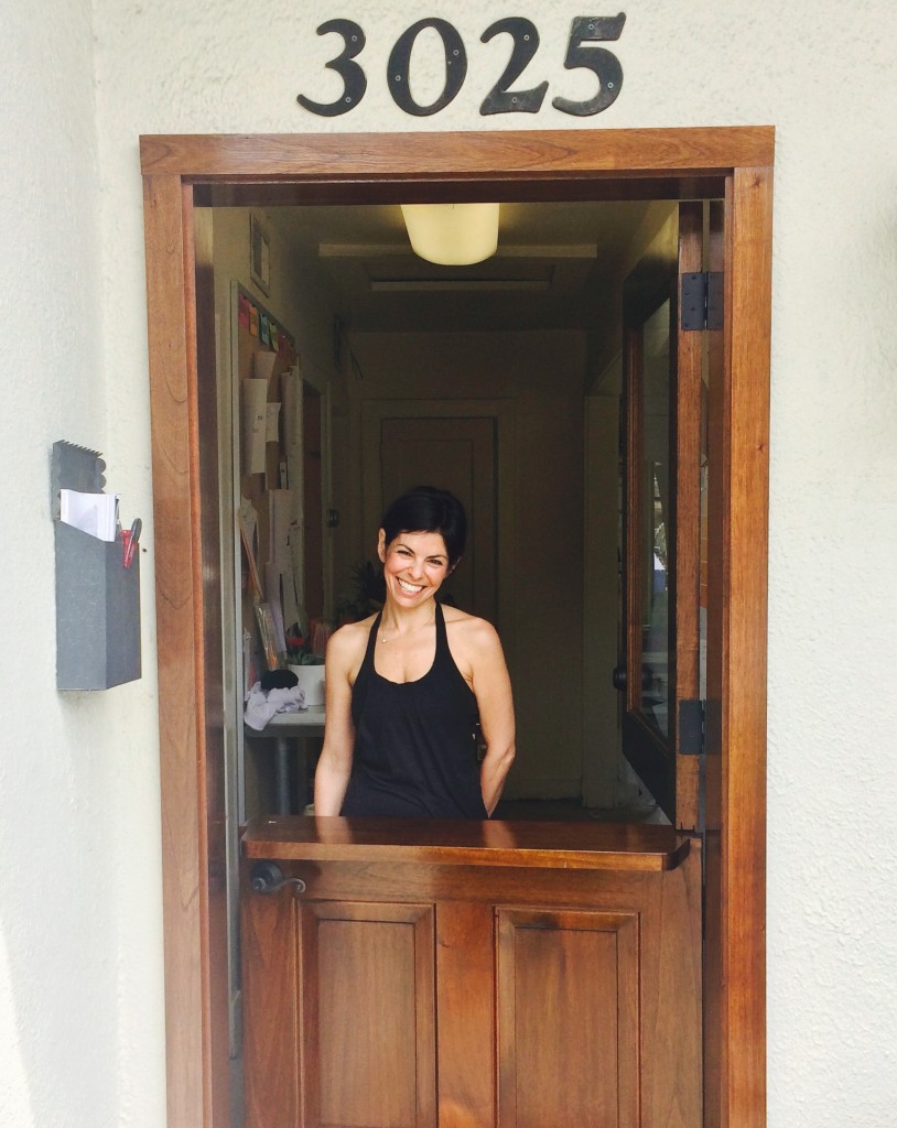 Katia Mangham at the Dutch Lunch counter. Courtesy Gourmet Girls