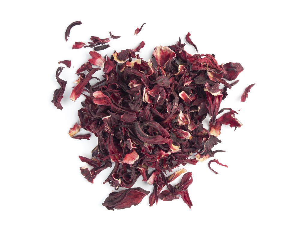 Dry hibiscus tea
