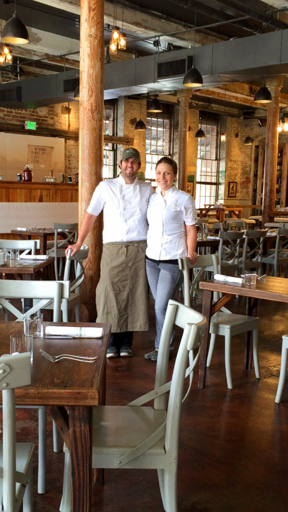 Cody and Samantha Carroll at Sac-a-Lait in New Orleans. Courtesy Samantha Carroll