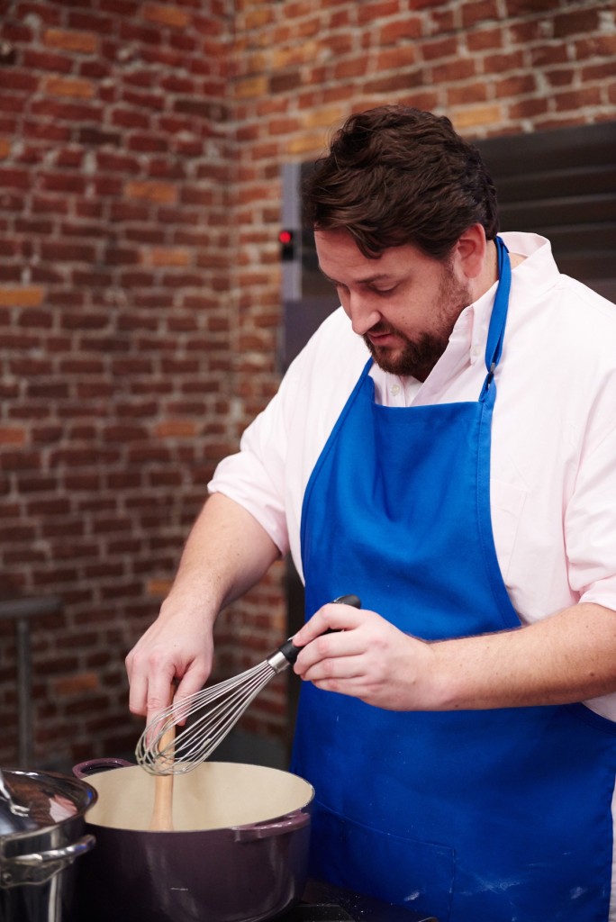 Jay Ducote preparing his dish on 'Food Network Star.' Photo courtesy Food Network
