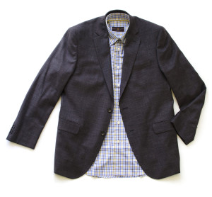 Jack Victor blazer, $595 Robert Talbot shirt, $198 All available at Perlis, perlis.com