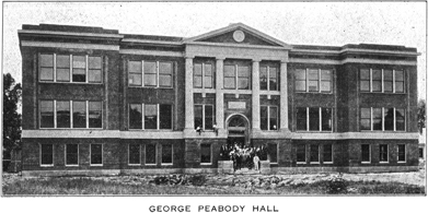 The school opened in George Peabody Hall adjacent to the LSU campus downtown in 1915.