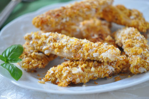 Holly Clegg, crunchy coconut chicken fingers