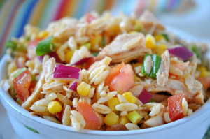 Mexican Chicken Orzo.vu