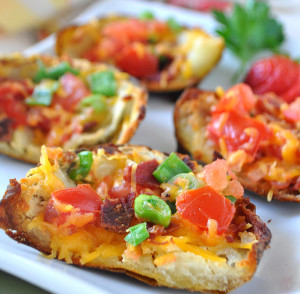 Holly's scoop-potato skins