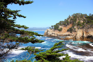 View from an oceanside hike